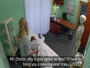 Blonde Saleswoman Fucked By Doctor In Office