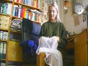 Naughty Housewive Masturbates On Videocamera