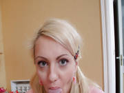 Blonde Whore Gives It As Hard As She Takes It