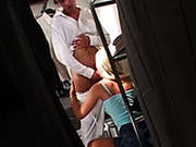 Big Assed Blond Hooker Pleases Her Freaky Bf With Solid Bj