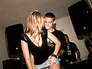 Picked Up Blonde With Juicy Tits Gives Blowjob To Strange Guy