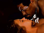 Horny Black Tribe Man Fucks White Woman Missionary Style