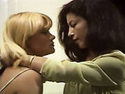 Lusty Lesbian Sonia Licking Hairy Pussy Of  Insatiable Lady Boss