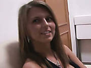 Beautiful And Naughty Czech Chick Gives Blowjob For Cash