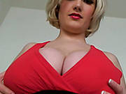 Full Bodied Blonde Milf Oils Up Her Boobs Before Giving Hot Titjob