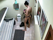 Hidden Cam Sex Video From Public Czech Solarium