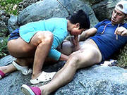 Short Haired Busty Cougar From Czech Republic Gets Ass Fucked At First Time