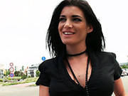 Magnificent French Brunette Pounded From Behind And Eats Cumshot