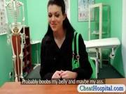 Brunette Babe Wants Breast Implants Gets 
