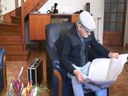 French Slut Babe Maid Old Man Threesome