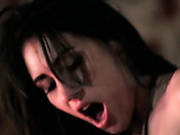 Busty Raven Haired Babe In Stockings Gets Doggy Pounded Hard