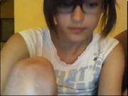 Gringa Caliente Masturbandose En Webcam