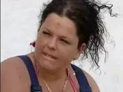 Fat Euro Teen Gets Fucked Outside