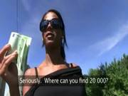Dark Skin Brunette Babe Isabella Fucked W 