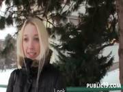Super Fine Amateur Teen Gets Hard Outdoor Sex