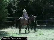 Blonde Teen Brutally Fucked Hard
