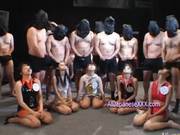 Chicks In Circle For Bukkake Sperm Bath