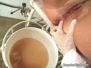 Horny Blonde Bitch Gets Tight Asshole