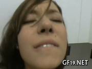 Legal Age Teenager Rubs A Big Palpitating 