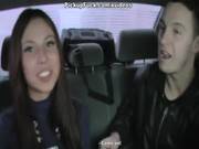 Bangs Girl In The Car And Cums In Her Mouth
