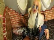 Dirty Blond Loves Getting Soaked With Cum From The Gloryhole
503