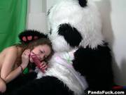 Titted Brunette To Have Sex With Huge Toy Panda
800