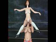 Loser Domination Lesbian Match Lost And Become Sex Slave
918