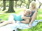 Sandy And Yana Sex In Public Park