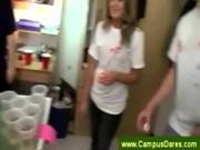 Drinking Game As Foreplay At A Dorm