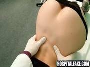 Foxy Blonde Patient Getting Massaged By H 