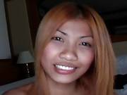 Spicy Haired Asian Gets A Creampie