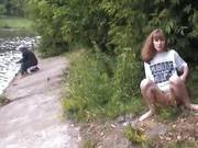 Taking A Chance Being Naughty In Public