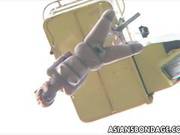 Japanese Babe Fucked And Gets Suspended From A Crane