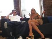 Blonde Mother Gets Her Hands On A Fit Dude