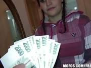 Pretty Czech Student Trades Sex For Cash
