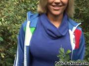 Babe Has Outdoor Sex
