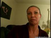 Old Woman Sucks Cock And Gets Facial