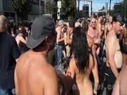 Nude In San Francisco Does The Folsom Street Fair 2013