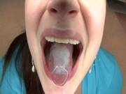 Genevieve Is A Busty Brunette That Swallows