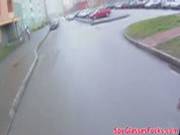Petite Russian Fucks Stranger On Spycam