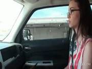 Teen Cutie And Her First Car Sex Experience
