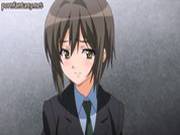 Redhead Anime Gets Anal Rammed