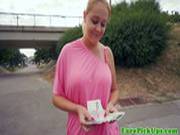 Busty Blonde Euro Slut Loves Giving Head
