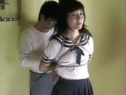 Chinese Chick Is Bound By Her Boyfriend