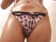 Pantie Masturbation In The Shower