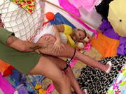 Samantha Posing Her Pussy In A Tutu