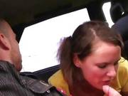 Back Seat Sucking And Fucking