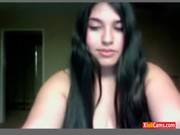 Chubby Mexican Teen Shows And Masterbates