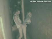 Hot And Horny Gf Fucked And Sprayed In An Alley