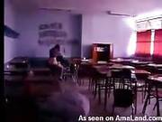 Horny Couple Fucking In A Empty Panama City Cafe